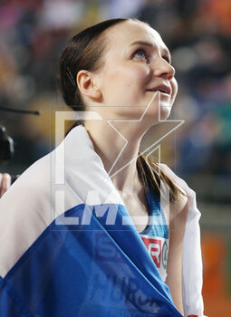 05/03/2023 - Reetta Hurske of Finland, Podium 60m Hurdles Women during the European Athletics Indoor Championships 2023 on March 5, 2023 at Atakoy Arena in Istanbul, Turkey - ATHLETICS - EUROPEAN INDOOR CHAMPIONSHIPS - INTERNAZIONALI - ATLETICA
