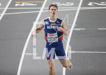 05/03/2023 - Sander Skotheim of Norway, 1000m Men Heptathlon during the European Athletics Indoor Championships 2023 on March 5, 2023 at Atakoy Arena in Istanbul, Turkey - ATHLETICS - EUROPEAN INDOOR CHAMPIONSHIPS - INTERNAZIONALI - ATLETICA