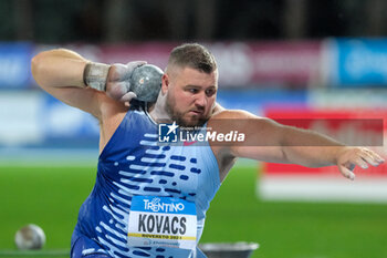 2023-09-06 - Joe Kovacs (USA) in action during the 59th edition of Palio della Quercia, International athletics meeting at Stadio della Quercia September 06, 2023 in Rovereto, Trento Italy. - 59MO PALIO DELLA QUERCIA - INTERNATIONALS - ATHLETICS