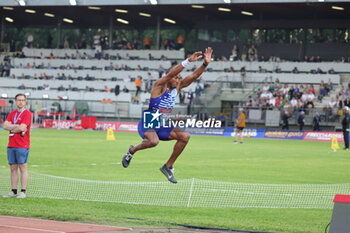 2023-06-02 - TAYLOR Christian while competing the triple jump in the Golden Gala Pietro Mennea 2023, part of the 2023 Diamond League series at Ridolfi Stadium on June 02, 2023 in Florence, Italy. - DIAMOND LEAGUE - GOLDEN GALA - INTERNATIONALS - ATHLETICS
