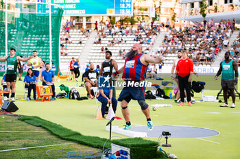 2023-07-22 - Carlos TOBALINA compete in the men shot put final during the 
WACT/Europe Silver Athletics Meeting celebrated in Madrid, Spain at Vallehermoso stadium on Saturday 22 July 2023 - WACT EUROPE SILVER MEETING - INTERNATIONALS - ATHLETICS