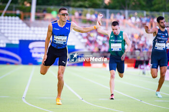 2023-07-22 - Dylan BORLEE wins the men 400 metres sprint race final during the 
WACT/Europe Silver Athletics Meeting celebrated in Madrid, Spain at Vallehermoso stadium on Saturday 22 July 2023 - WACT EUROPE SILVER MEETING - INTERNATIONALS - ATHLETICS