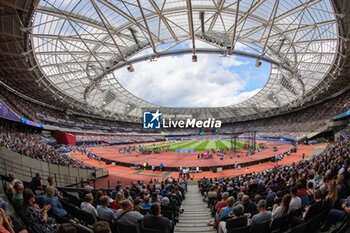 2023-07-23 - A general view inside the London Stadium during the London Athletics Meet, Wanda Diamond League meeting on 23 July 2023 at the London Stadium in London, England - ATHLETICS - DIAMOND LEAGUE 2023 - LONDON - INTERNATIONALS - ATHLETICS
