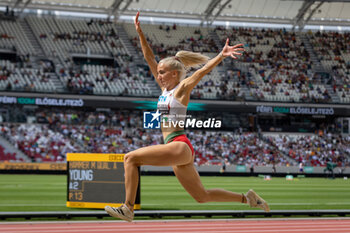2023-08-19 - Petra Banhidi-Farkas (HUN), Long Jump Women during the World Athletics Championships 2023 on August 19, 2023 at Nemzeti Atletikai Kozpont in Budapest, Hungary - ATHLETICS - WORLD ATHLETICS CHAMPIONSHIPS 2023 - INTERNATIONALS - ATHLETICS
