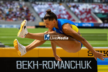 2023-08-19 - Maryna Bekh-Romanchuk (UKR), Long Jump Women during the World Athletics Championships 2023 on August 19, 2023 at Nemzeti Atletikai Kozpont in Budapest, Hungary - ATHLETICS - WORLD ATHLETICS CHAMPIONSHIPS 2023 - INTERNATIONALS - ATHLETICS