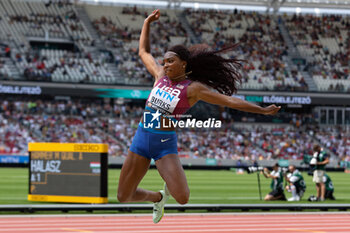 2023-08-19 - Quanesha Burks (USA), Long Jump Women Qualification during the World Athletics Championships 2023 on August 19, 2023 at Nemzeti Atletikai Kozpont in Budapest, Hungary - ATHLETICS - WORLD ATHLETICS CHAMPIONSHIPS 2023 - INTERNATIONALS - ATHLETICS