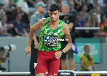 2023-08-22 - Djamel Sedjati (ALG), Heat 3, Men's 800 M during the World Athletics Championships 2023 on August 22, 2023 at Nemzeti Atletikai Kozpont in Budapest, Hungary - ATHLETICS - WORLD ATHLETICS CHAMPIONSHIPS 2023 - INTERNATIONALS - ATHLETICS