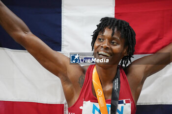 2023-08-23 - Marileidy Paulino (DOM) Gold medal, Women's 400 M during the World Athletics Championships 2023 on August 23, 2023 at Nemzeti Atletikai Kozpont in Budapest, Hungary - ATHLETICS - WORLD ATHLETICS CHAMPIONSHIPS 2023 - INTERNATIONALS - ATHLETICS