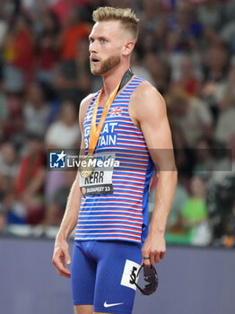 2023-08-23 - Josh Kerr (GBR) Gold medal, Men's 1500 M during the World Athletics Championships 2023 on August 23, 2023 at Nemzeti Atletikai Kozpont in Budapest, Hungary - ATHLETICS - WORLD ATHLETICS CHAMPIONSHIPS 2023 - INTERNATIONALS - ATHLETICS