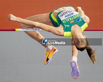 2023-03-01 - Nicole Olyslagers (AUS) wins the Women’s High Jump during the 2024 World Athletics Indoor Championships on 1 March 2024 at Commonwealth Arena in Glasgow, Scotland - ATHLETICS - WORLD ATHLETICS INDOOR CHAMPIONSHIPS 2024 - INTERNATIONALS - ATHLETICS