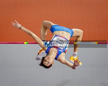 2023-03-01 - Angelina Topić (SER), Women’s High Jump during the 2024 World Athletics Indoor Championships on 1 March 2024 at Commonwealth Arena in Glasgow, Scotland - ATHLETICS - WORLD ATHLETICS INDOOR CHAMPIONSHIPS 2024 - INTERNATIONALS - ATHLETICS