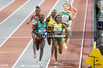 2023-03-02 - Taiga Dogma (ETH), Natoya Goule-Toppin (JAM), 800 Metres Women Semi-Final during the 2024 World Athletics Indoor Championships on 2 March 2024 at Commonwealth Arena in Glasgow, Scotland - ATHLETICS - WORLD ATHLETICS INDOOR CHAMPIONSHIPS 2024 - INTERNATIONALS - ATHLETICS