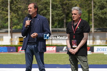 2023-06-10 - Stefano Mei (FIDAL President) and Salvatore Antibo (ex great italian champion) - CAMPIONATO ITALIANO ASSOLUTO DI SOCIETà - ITALIAN - ATHLETICS