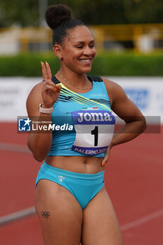 2023-06-11 - HERRERA ABREU Johanelis (ATL. BRESCIA 1950 C.S. AERONAUTICA MILITARE) 100m Women Winner - CAMPIONATO ITALIANO ASSOLUTO DI SOCIETà - ITALIAN - ATHLETICS