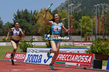 2023-06-11 - MANGIONE Alice (ATL. BRESCIA 1950) 4x400 relay women - CAMPIONATO ITALIANO ASSOLUTO DI SOCIETà - ITALIAN - ATHLETICS