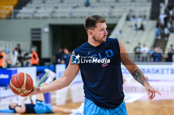 2023-08-04 - 77 LUKA DONCIC of Slovenia during the International Friendly match between Greece and Slovenia at OAKA Stadium on August 4, 2023, in
Athens, Greece. - GREECE VS SLOVENIA - FRIENDLY MATCH - BASKETBALL