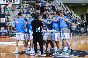 2023-08-04 - Greek National team before the International Friendly match between Greece and Slovenia at OAKA Stadium on August 4, 2023, in
Athens, Greece. - GREECE VS SLOVENIA - FRIENDLY MATCH - BASKETBALL
