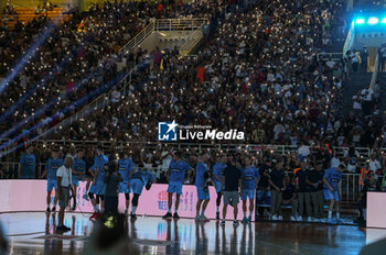 2023-08-04 - Slovenian National team during the International Friendly match
between Greece and Slovenia at OAKA Stadium on August 4, 2023, in Athens, Greece. - GREECE VS SLOVENIA - FRIENDLY MATCH - BASKETBALL