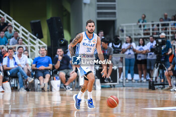 2023-08-04 - 32 VASSILIS TOLIOPOULOS of Greece during the International Friendly 
match between Greece and Slovenia at OAKA Stadium on August 4, 2023, in Athens, Greece. - GREECE VS SLOVENIA - FRIENDLY MATCH - BASKETBALL