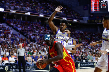 2023-08-04 - Usman Garuba of Spain during the international basketball friendly match between Spain and Venezuela on August 4, 2023 at Wizink Center pavilion in Madrid, Spain - BASKETBALL - FRIENDLY GAME - SPAIN V VENEZUELA - FRIENDLY MATCH - BASKETBALL
