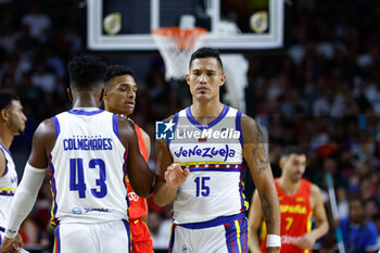 2023-08-04 - Windi Graterol of Venezuela during the international basketball friendly match between Spain and Venezuela on August 4, 2023 at Wizink Center pavilion in Madrid, Spain - BASKETBALL - FRIENDLY GAME - SPAIN V VENEZUELA - FRIENDLY MATCH - BASKETBALL
