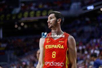 2023-08-04 - Dario Brizuela of Spain during the international basketball friendly match between Spain and Venezuela on August 4, 2023 at Wizink Center pavilion in Madrid, Spain - BASKETBALL - FRIENDLY GAME - SPAIN V VENEZUELA - FRIENDLY MATCH - BASKETBALL
