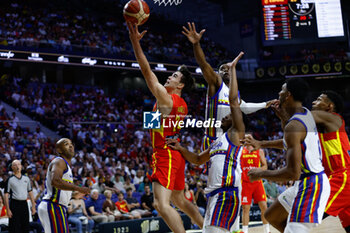 2023-08-04 - Juan Nunez of Spain during the international basketball friendly match between Spain and Venezuela on August 4, 2023 at Wizink Center pavilion in Madrid, Spain - BASKETBALL - FRIENDLY GAME - SPAIN V VENEZUELA - FRIENDLY MATCH - BASKETBALL