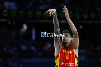2023-08-04 - Juancho Hernangomez of Spain during the international basketball friendly match between Spain and Venezuela on August 4, 2023 at Wizink Center pavilion in Madrid, Spain - BASKETBALL - FRIENDLY GAME - SPAIN V VENEZUELA - FRIENDLY MATCH - BASKETBALL