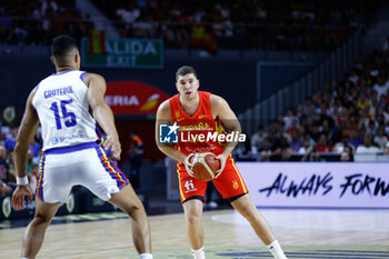 2023-08-04 - Joel Parra of Spain during the international basketball friendly match between Spain and Venezuela on August 4, 2023 at Wizink Center pavilion in Madrid, Spain - BASKETBALL - FRIENDLY GAME - SPAIN V VENEZUELA - FRIENDLY MATCH - BASKETBALL