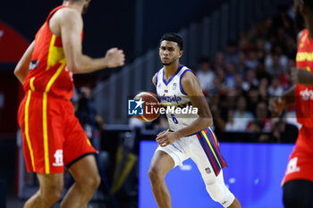 2023-08-04 - Garly Sojo of Venezuela during the international basketball friendly match between Spain and Venezuela on August 4, 2023 at Wizink Center pavilion in Madrid, Spain - BASKETBALL - FRIENDLY GAME - SPAIN V VENEZUELA - FRIENDLY MATCH - BASKETBALL