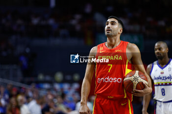 2023-08-04 - Jaime Fernandez of Spain during the international basketball friendly match between Spain and Venezuela on August 4, 2023 at Wizink Center pavilion in Madrid, Spain - BASKETBALL - FRIENDLY GAME - SPAIN V VENEZUELA - FRIENDLY MATCH - BASKETBALL
