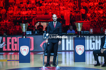 2023-09-17 - Olympiacos BC honoring Vassilis Spanoulis before the friendly pre-season
match between Olympiacos BC and Olimpia Milano at Peace and Friendship
Stadium on September 17, 2023, in Athens, Greece. - OLYMPIACOS BC HONORING VASSILIS SPANOULIS, FRIENDLY MATCH OLYMPIACOS VS OLIMPIA MILANO - FRIENDLY MATCH - BASKETBALL