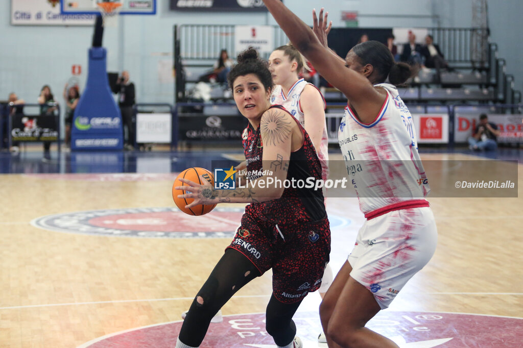 quarter finals - BdS Dinamo Sassari vs Allianz Geas Sesto San Giovanni - WOMEN ITALIAN CUP - BASKETBALL