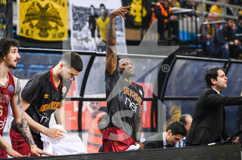15/03/2023 - Bench players of Galatasaray Nef during the Round of 16, match between AEK BC and Galatasaray Nef at Ano Liossia Olympic Hall on Wednesday 15 March 2023, in Athens, Greece. - AEK BC VS GALATASARAY NEF - CHAMPIONS LEAGUE - BASKET