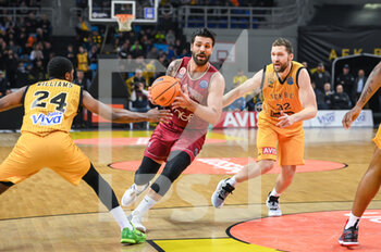 15/03/2023 - 61 GOKSENIN KOKSAL of Galatasaray Nef during the Round of 16, match between AEK BC and Galatasaray Nef at Ano Liossia Olympic Hall on Wednesday 15 March 2023, in Athens, Greece. - AEK BC VS GALATASARAY NEF - CHAMPIONS LEAGUE - BASKET