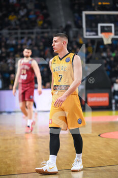 15/03/2023 - 7 FLIONIS DIMITRIS of AEK BC during the Round of 16, match between AEK BC and Galatasaray Nef at Ano Liossia Olympic Hall on Wednesday 15 March 2023, in Athens, Greece. - AEK BC VS GALATASARAY NEF - CHAMPIONS LEAGUE - BASKET