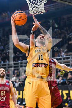 15/03/2023 - 11 VLADO JANKOVIC of AEK BC during the Round of 16, match between AEK BC and Galatasaray Nef at Ano Liossia Olympic Hall on Wednesday 15 March 2023, in Athens, Greece. - AEK BC VS GALATASARAY NEF - CHAMPIONS LEAGUE - BASKET