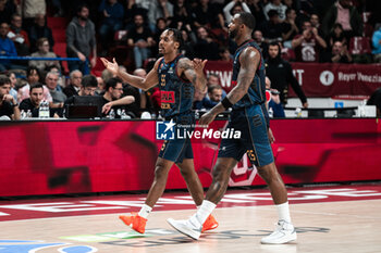 2023-12-05 - Reaction of Barry Brown Jr. during the Umana Reyer Venezia vs London Lions at the Palasport Taliercio in Venice, Italy on December 5, 2023 - UMANA REYER VENEZIA VS LONDON LIONS - EUROCUP - BASKETBALL
