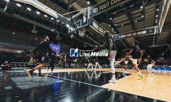 2023-12-26 - Illustration during the BKT EuroCup basketball match between Paris Basketball and London Lions on December 26, 2023 at Halle Georges Carpentier in Paris, France - BASKETBALL - EUROCUP - PARIS V LONDON LIONS - EUROCUP - BASKETBALL