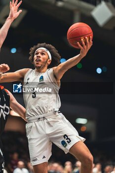 2023-12-26 - Tyson WARD (Paris) during the BKT EuroCup basketball match between Paris Basketball and London Lions on December 26, 2023 at Halle Georges Carpentier in Paris, France - BASKETBALL - EUROCUP - PARIS V LONDON LIONS - EUROCUP - BASKETBALL