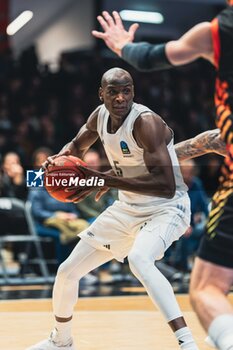 2023-12-26 - Bandja SY (Paris) during the BKT EuroCup basketball match between Paris Basketball and London Lions on December 26, 2023 at Halle Georges Carpentier in Paris, France - BASKETBALL - EUROCUP - PARIS V LONDON LIONS - EUROCUP - BASKETBALL