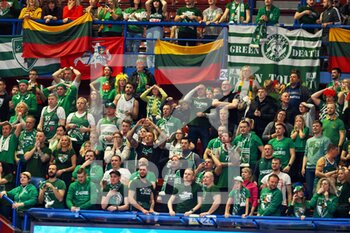 2023-01-13 - Supporters from Zalgiris Kaunas - EA7 EMPORIO ARMANI MILANO VS ZALGIRIS KAUNAS - EUROLEAGUE - BASKETBALL