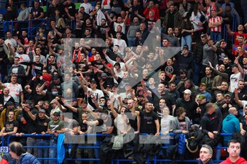 2023-02-02 - Supporters (Crvena Zvezda Belgrade)  - EA7 EMPORIO ARMANI MILANO VS CRVENA ZVEZDA - EUROLEAGUE - BASKETBALL
