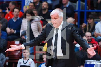 09/03/2023 - Zeljko Obradovic, head coach BC Partizan Mozzart Bet  - EA7 EMPORIO ARMANI MILANO VS KK PARTIZAN - EUROLEAGUE - BASKET