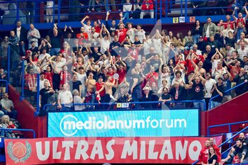 09/03/2023 - Supporters of EA7 Emporio Armani Olimpia Milano - EA7 EMPORIO ARMANI MILANO VS KK PARTIZAN - EUROLEAGUE - BASKET