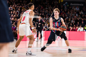 2023-02-24 - Rokas Jokubaitis of FC Barcelona during the Turkish Airlines EuroLeague basketball match between FC Barcelona and AS Monaco on February 24, 2023 at Palau Blaugrana in Barcelona, Spain - BASKETBALL - EUROLEAGUE - FC BARCELONA V AS MONACO - EUROLEAGUE - BASKETBALL