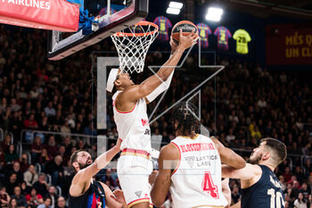 2023-02-24 - Chima Moneke of AS Monaco during the Turkish Airlines EuroLeague basketball match between FC Barcelona and AS Monaco on February 24, 2023 at Palau Blaugrana in Barcelona, Spain - BASKETBALL - EUROLEAGUE - FC BARCELONA V AS MONACO - EUROLEAGUE - BASKETBALL