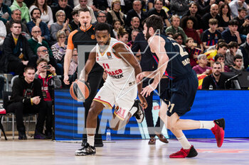 2023-02-24 - Alpha Diallo of AS Monaco during the Turkish Airlines EuroLeague basketball match between FC Barcelona and AS Monaco on February 24, 2023 at Palau Blaugrana in Barcelona, Spain - BASKETBALL - EUROLEAGUE - FC BARCELONA V AS MONACO - EUROLEAGUE - BASKETBALL