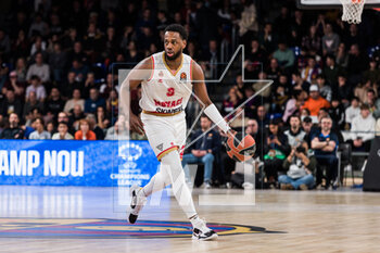 2023-02-24 - Jordan Loyd of AS Monaco during the Turkish Airlines EuroLeague basketball match between FC Barcelona and AS Monaco on February 24, 2023 at Palau Blaugrana in Barcelona, Spain - BASKETBALL - EUROLEAGUE - FC BARCELONA V AS MONACO - EUROLEAGUE - BASKETBALL