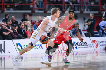 09/03/2023 - 10 OGNJEN JARAMAZ of FC Bayern Munich during the Euroleague, Round 28, match between Olympiacos Piraeus and FC Bayern Munich at Peace and Friendship Stadium on March 9, 2023, in Athens, Greece. - OLYMPIACOS PIRAEUS VS FC BAYERN MUNICH - EUROLEAGUE - BASKET